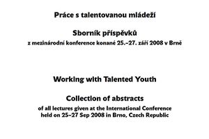 Mezinárodní konfarence Práce s talentovanou mládeží
