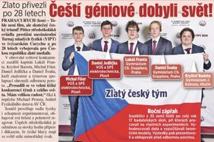 Článek o TMF v Blesku